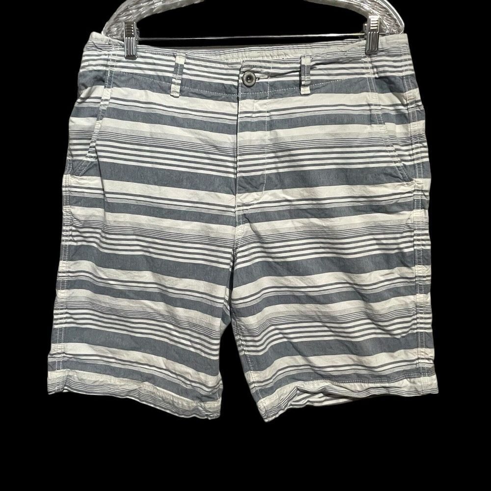 American Eagle Outfitters‎ Shorts Men's 36 Classic Blue Striped Classic Preppy